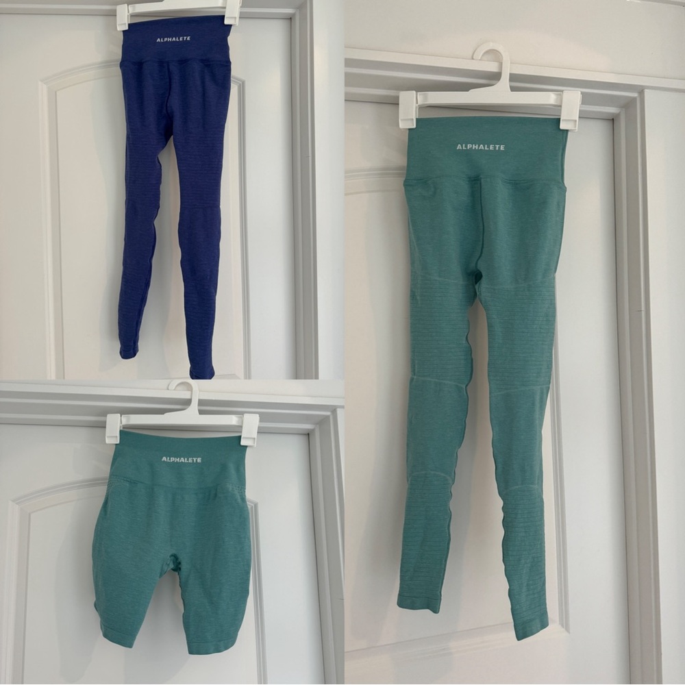 XS Alphalete leggings & biker shorts